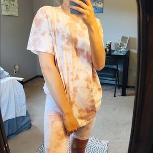 Tie dye matching set